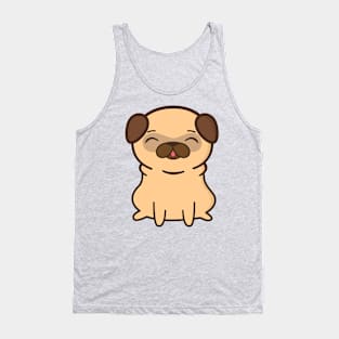 Cute and Kawaii Adorable Pug Tank Top